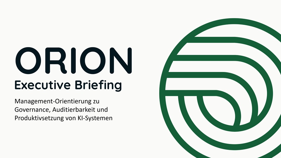 ORION Executive Briefing